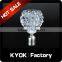 KYOK nice double curtain pole finials,drapery rod finial, decorative curtain finials
