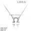 NZA-1006 New Jewelry Design Virgo Sign Necklace Silver Jewelry