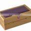wrapped by PU velvet insert coin collection box
