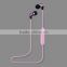Wholesale good quality metal plastic earbuds earphone headset free sample Custom Colorful Stereo bluetooth headphone earbud