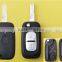 Factory Wholesale 2 Button Flip Key for Renault Car Remote Key Case With 206 Blade