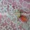 Top Quality Dress Flower Pattern Embroidery Cotton Lace Embroidery Fabric