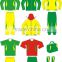 Custom new design Blank Wholesale cheap soccer kits