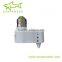 SK802 lamp holder with motion sensor ,e27 lamp socket,south africa wall socket