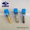 Solid carbide end mill cutting tools