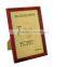 Factory sale attractive style vintage wooden photo frame from China