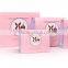 Beautiful high end ribbon solid cardboard box for clothes packaging gift