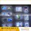 Wall hanging indoor advertising display real estate window display light pockets with Laser engraved dots LGP