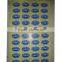 Full color printing self-adhesive paper label sticker customized