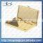 two layer luxury aluminum business name credit card holder