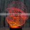 404-Kids Art Led Night Light Children Bedroom Art Light Led Power Saving Night Light 3d Illusion 3d Sculpture Art Lamp