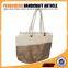 Hand crochet jute for handbag factory