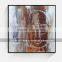 3d buddha face canvas oil painting for bedroom and hotel shu138