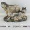 Wild Animal Ornaments Polyresin Wolf