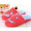 Smiley slipper,Keeping Warm, Cotton Slippers for Woman,Red,US Size in 6-6.5