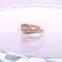 >>>Yiwu Hot selling fashion jewelry custom gold color eye shaped diamond crystal women ring with zinc stone