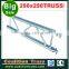 lighting stage truss lifting/curved aluminum truss/lighting tower truss