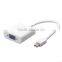 fashion mini dp to vga micro displayport to vga cable female mini displayport to vga