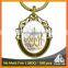 Free mould fee silver metal digital printing Middle East Islam custom key holder