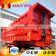 2016 China Heavy Duty 3 Axle Grain Interlink End Dump Semi Trailer for Sale