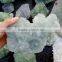 Green and Purple Decorative Fluorite Stone Rough Fluorite Crystal Specimen