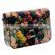 2016 Women Vintage Oil Painting Messenger Bag Girls Flower Printed Shoulder Bag Lady Multifunction Messenger Bags