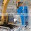 Beilite top 40-55 ton wheel excavator attachment hydraulic rock breaking equipment