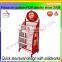odm&oem floor standing metal steel display supermarket promotion equipments