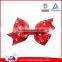 New design and Handmade Printed Grosgrain Hair Bows