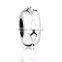 STY004 Silver Clip On Lock Stopper Beads Fit Snake Charm Bracelet