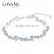 Beautiful Hotsale High Quality Handmade Tennis Bracelets With White AAAA CZ Stones