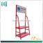 metal store engine lube Lubricating oil showroom exhibition display shelf rack HSX-S0039