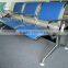TianZuo 3 Seater Black Cushion public furniture waiting chair