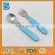 children plastic hande stainless steel spoon and fork