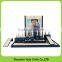 Wooden material wrist watch display counter with acrylic board, custom top grade watch stand