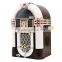 retro wooden radio cd player jukebox with built in speaker - new products 2016