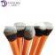 New design custom plastic brush 5 pcs makeup brush set