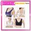 No rims together gather super sports bra in front of the one-button lace chest yoga running vest