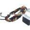 Braided Mix Colors Leather Rope Wrist Bracelets