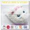 cute cat animal head slippers with pink bow tie