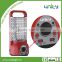 Portable Red 72pcs LED Rechargeable Antique Solar Lantern