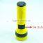 2*D Emergency lamp 1blub Rubber Cheap Plastic Flashlight with hook
