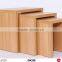 Small wooden cover stools for sale/honey comb stools