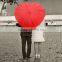 lover's heart shaped umbrella