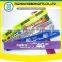 Waterproof pvc slap bracelet for events and festivals