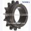 Roller chain sprockets with taper lock busing, duplex sprocket 28B-2