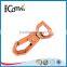 Fashion bag flat metal dog collar snap hook