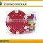 ABS Poker Chip Set in Aluminun Metal Case Customized Poker chips set