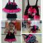girls kids clothing baby outfits ruffled swing top bloomer sets swing dress back outfits toddler baby clothing wholesale