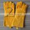 Brown cow split leather and excellent for winter hand safety